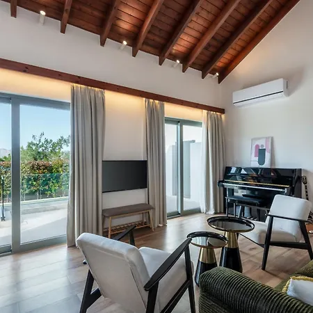 Villa Seaview With Piano By Chania Living Stories *