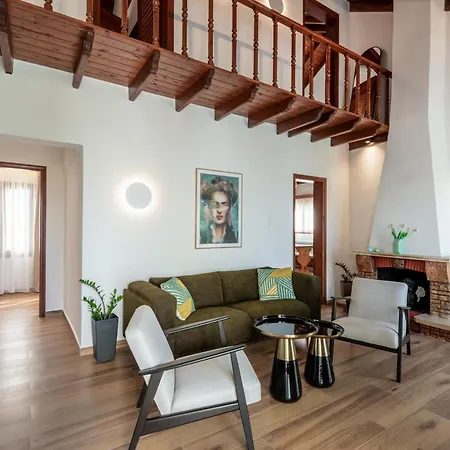 Seaview With Piano By Chania Living Stories Villa *