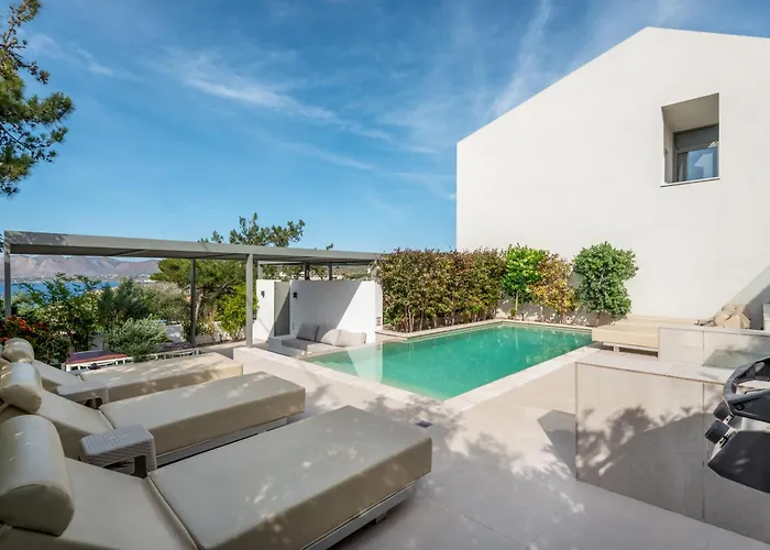 Seaview With Piano By Chania Living Stories Villa