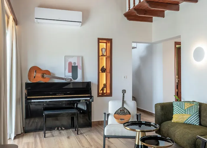 Seaview With Piano By Chania Living Stories La Canea