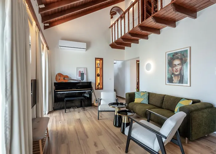 Seaview With Piano By Chania Living Stories Villa