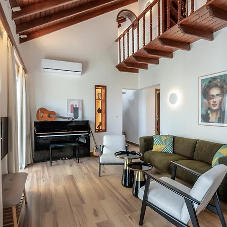 Seaview With Piano By Chania Living Stories Villa